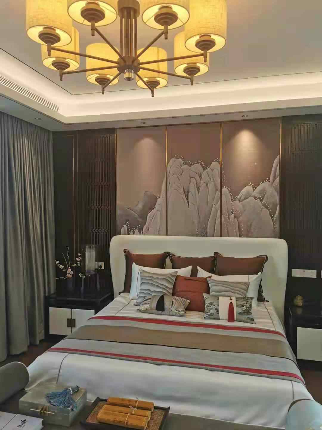 珠海御景龙湖别墅硅藻泥施工打造奢华空间(图5)