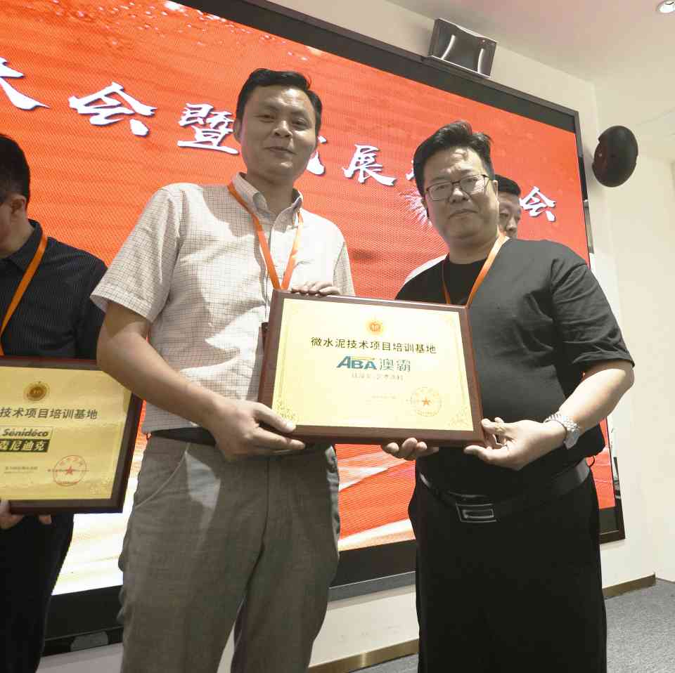 微水泥产业联盟筹建大会聚焦行业发展与培训基地建设(图10)