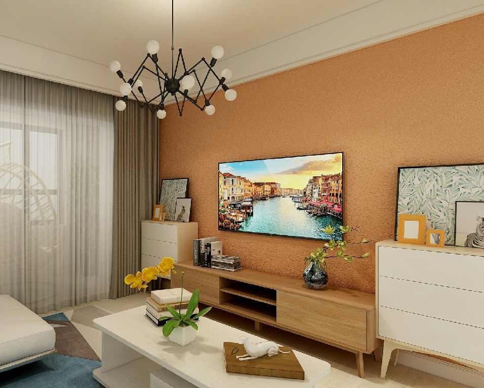 硅藻泥打造现代简约家居风格，营造温馨舒适居住环境(图3)