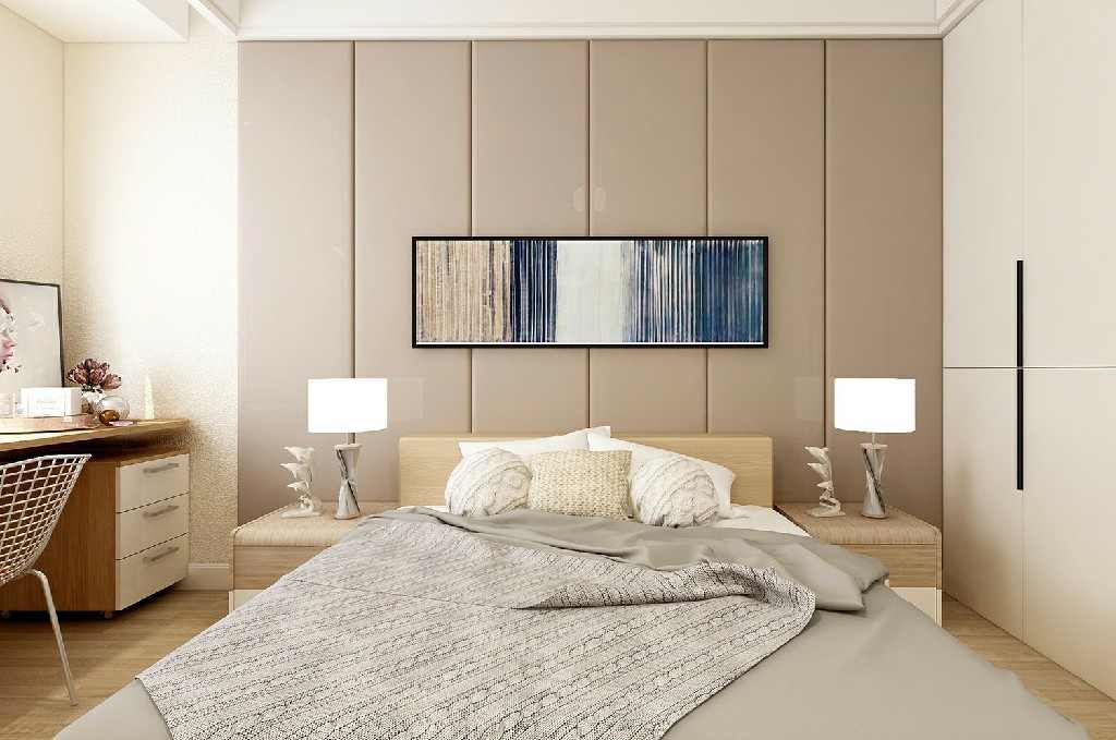 硅藻泥打造现代简约家居风格，营造温馨舒适居住环境(图5)