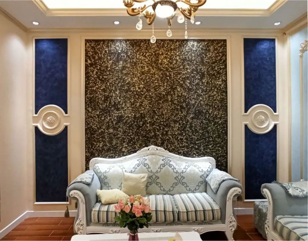 金叶漆丨神秘多彩的颗粒质感，打造艺术、奢华的空间