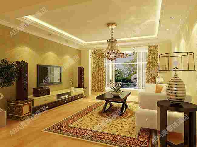 澳霸负离子硅藻泥背景墙装修效果图